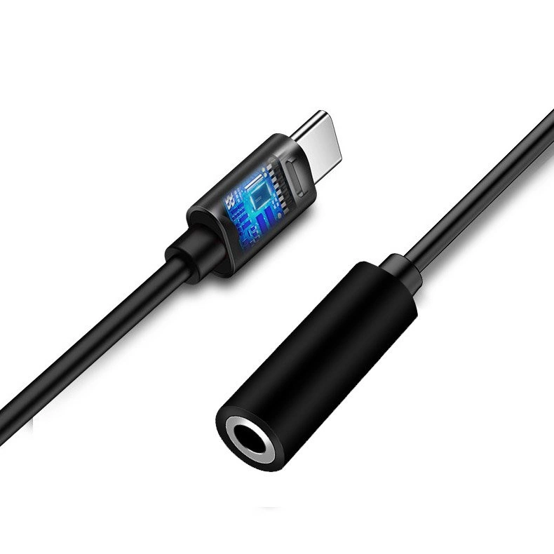 Adapter USB Type C to audio jack 3.5 mini jack blackeng