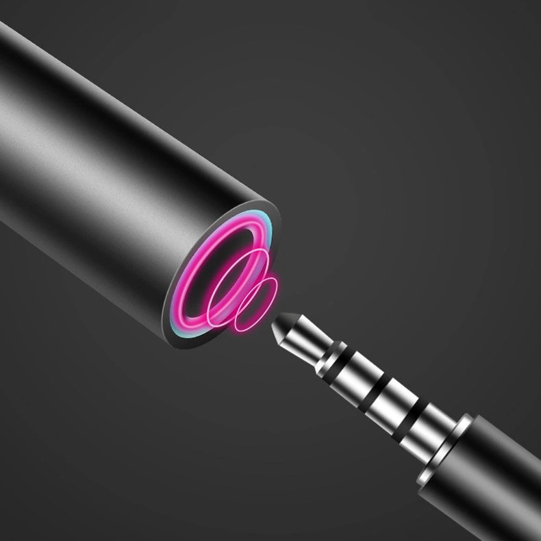 Adapter from USB Type C to audio 3.5 mini jack whiteeng