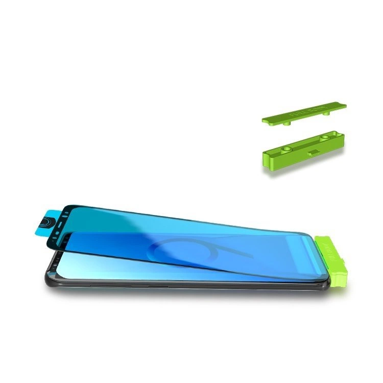 3D Edge Nano Flexi Glass Hybrid Full Screen Protector with frame for Huawei P30 Pro transparenteng