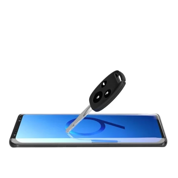 3D Edge Nano Flexi Glass Hybrid Full Screen Protector with frame for Huawei P30 Pro transparenteng