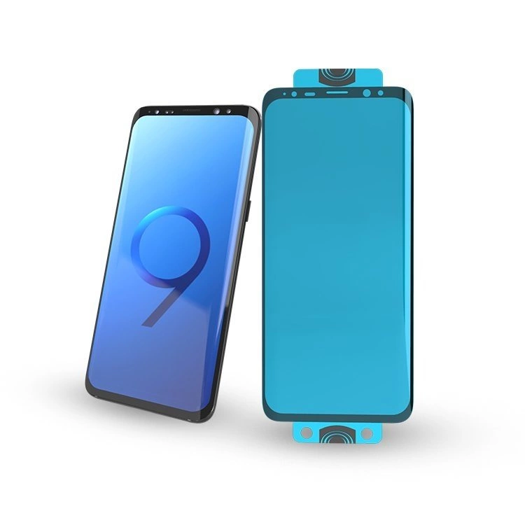 3D Edge Nano Flexi Glass Hybrid Full Screen Protector with frame for Huawei P30 Pro transparenteng