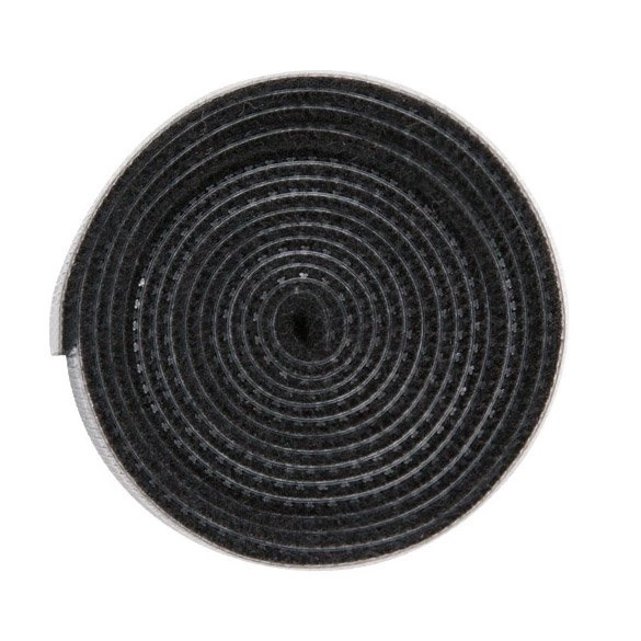 Baseus Rainbow Circle hook and loop Straps - velcro tape cable organizer 1m black (ACMGT-E01)eng