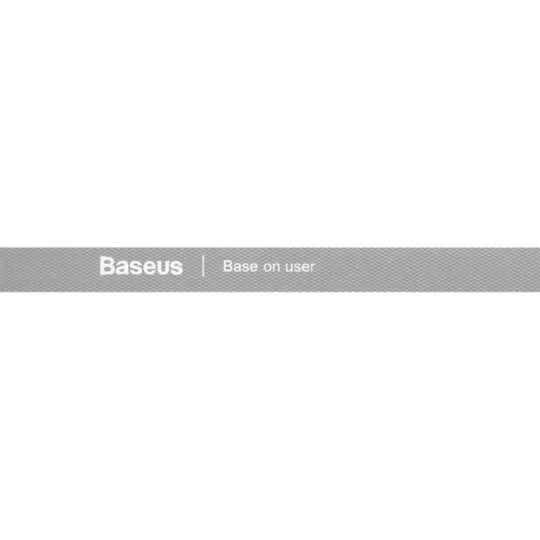 Baseus Rainbow Circle hook and loop Straps - Velcro tape Velcro cable organizer 3m gray (ACMGT-F0G)eng