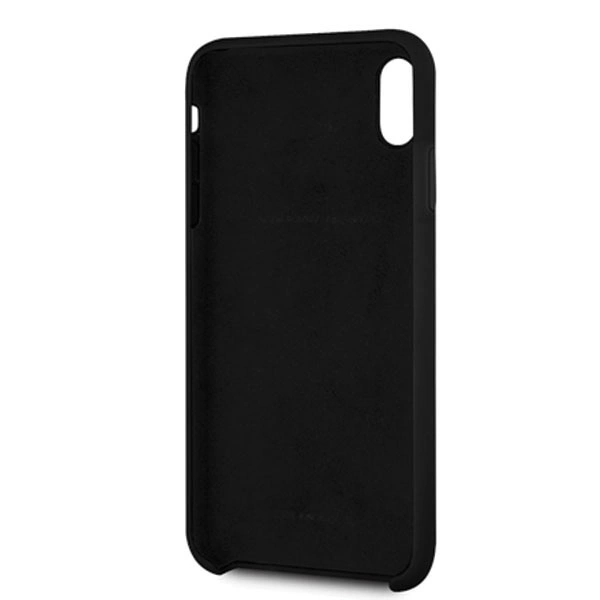 Ferrari Hardcase FEOSIHCI65BK iPhone Xs Max black/black Silicone Off trackeng