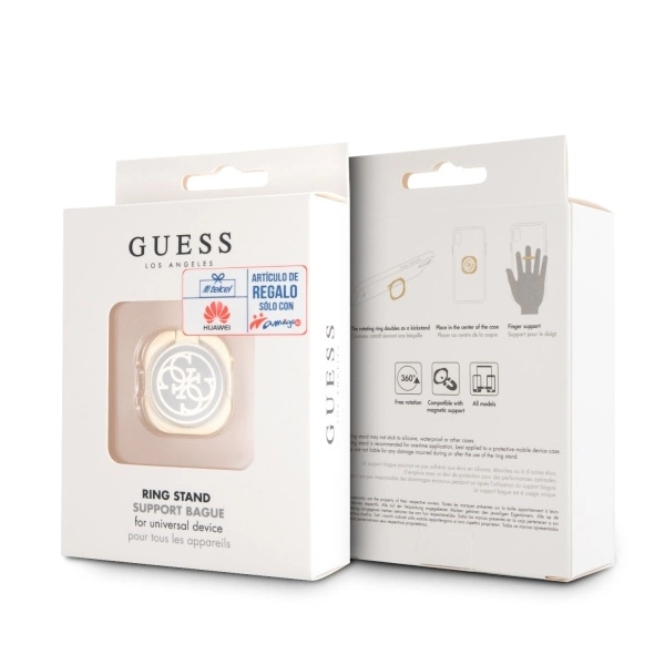 Guess Ring stand GURSEQGBK gold-black /gold & black 4Geng