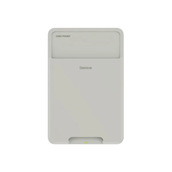 Baseus self-adhesive card case for phone documents gray (ACKD-B0G)eng