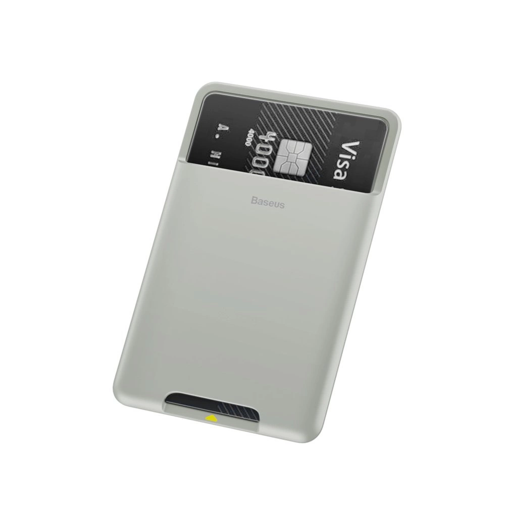 Baseus self-adhesive card case for phone documents gray (ACKD-B0G)eng
