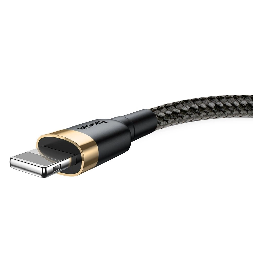 Baseus Cafule USB-A / Lightning 2A QC 3.0 cable 3 m - black and goldeng