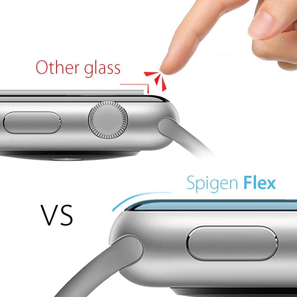 Spigen Neo Flex protective film for Apple Watch 4/5/6/7/8/SE (40/41mm) - 3 pcs.eng