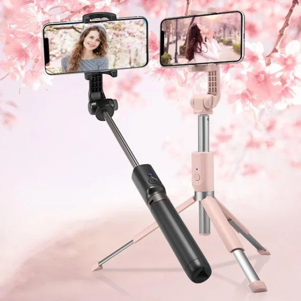 Selfie stick Spigen S540W Bluetooth with tripod - blackeng