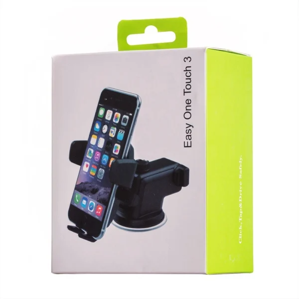 Telescopic adjustable car holder for dashboard, glass, blackeng