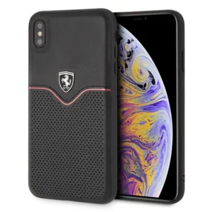 Ferrari Hardcase FEOVEHCI65BK iPhone Xs Max black/black Off Track Victoryeng