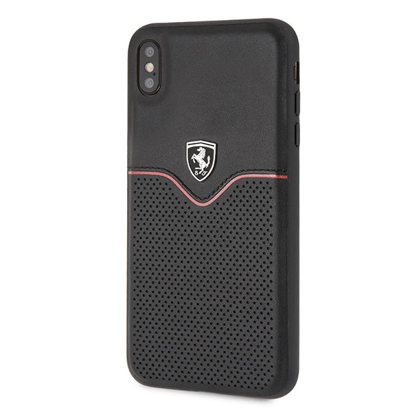 Ferrari Hardcase FEOVEHCI65BK iPhone Xs Max black/black Off Track Victoryeng