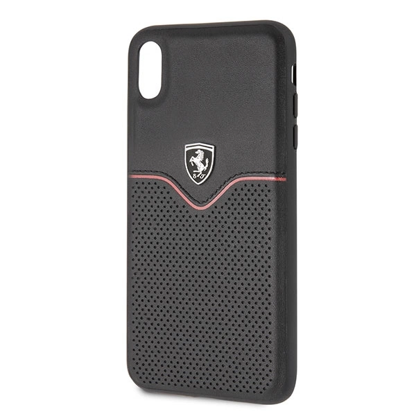 Ferrari Hardcase FEOVEHCI65BK iPhone Xs Max black/black Off Track Victoryeng