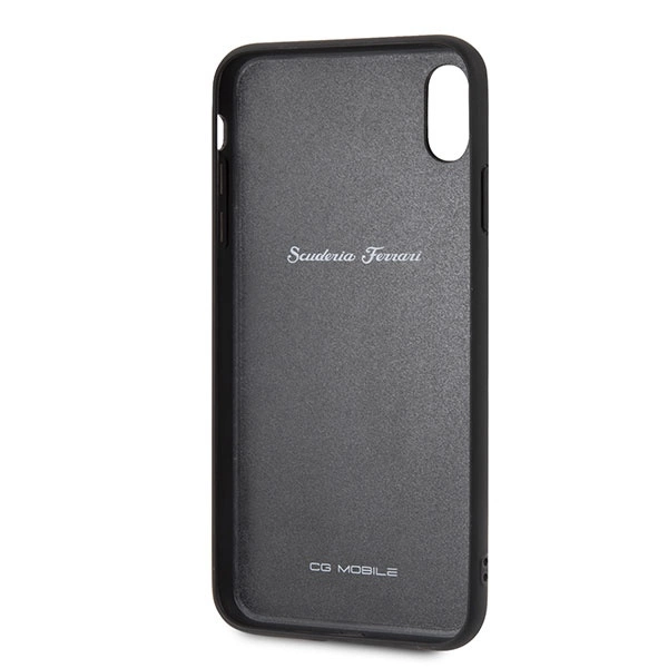 Ferrari Hardcase FEOVEHCI65BK iPhone Xs Max black/black Off Track Victoryeng
