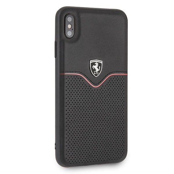 Ferrari Hardcase FEOVEHCI65BK iPhone Xs Max black/black Off Track Victoryeng
