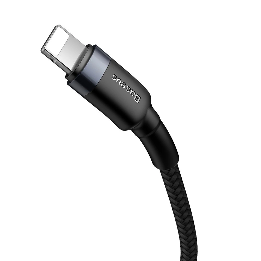 Baseus CATLKLF-G1 Lightning - USB-C PD QC cable 18W 480Mb/s 1m - black and grayeng