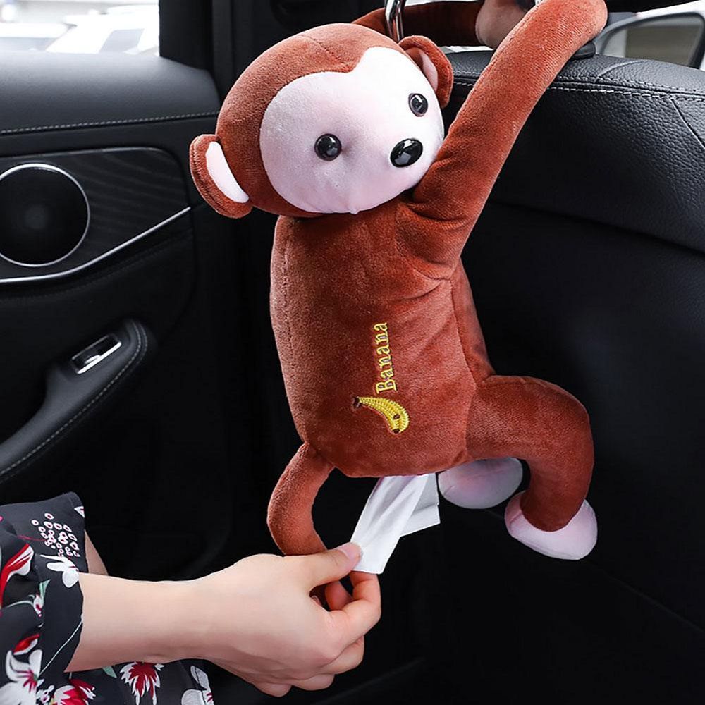Monkey hanging model tissue box coffee