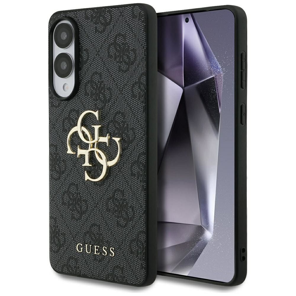 526b8420ca6596874410833feb7c495a GUESS case for SAMSUNG S25 Edge GUHCS25E4GMGGR (4G PU Big Logo) black