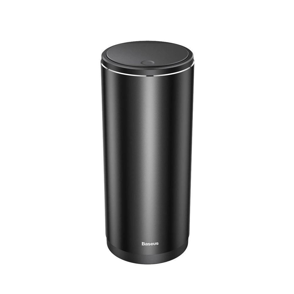 Baseus Mini Car Waste Bin with Lid Black (CRLJT-01)eng
