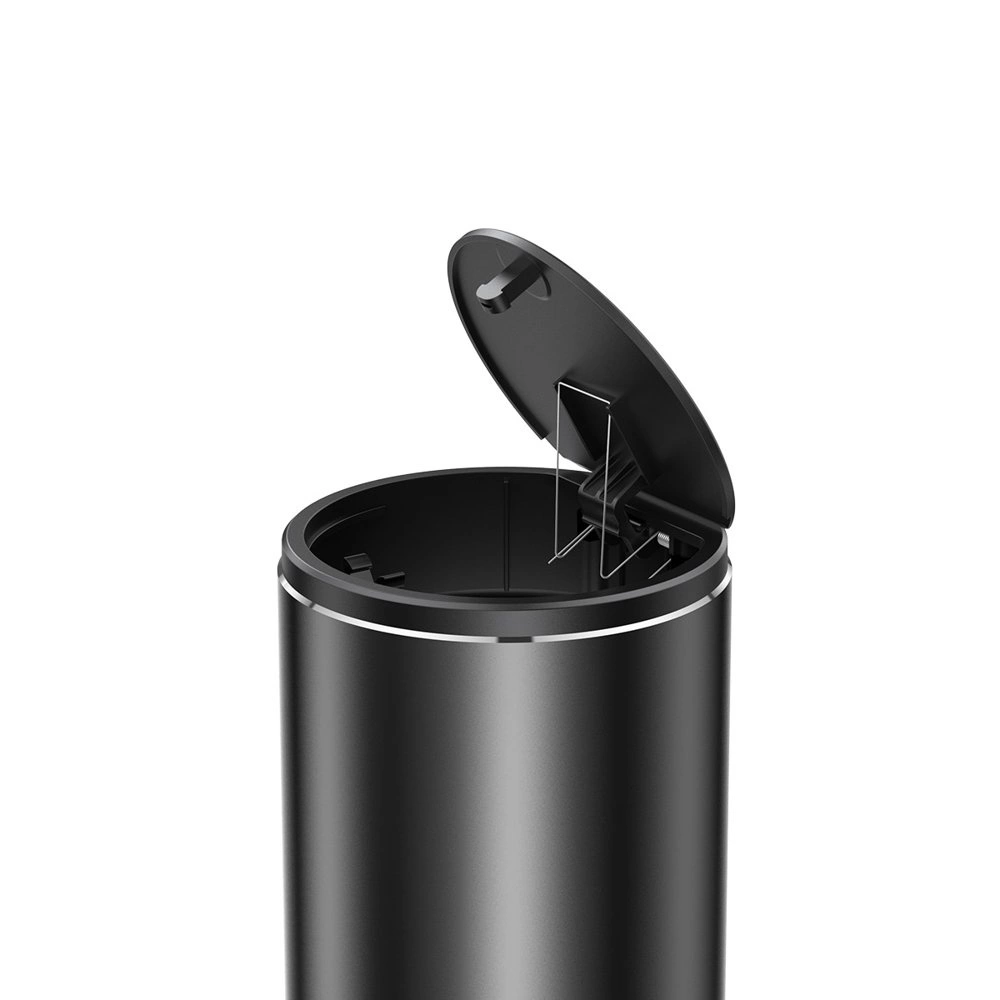 Baseus Mini Car Waste Bin with Lid Black (CRLJT-01)eng