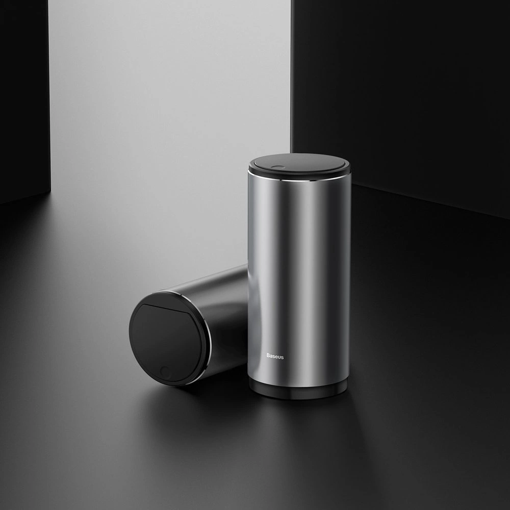 Baseus Mini Car Waste Bin with Lid Black (CRLJT-01)eng