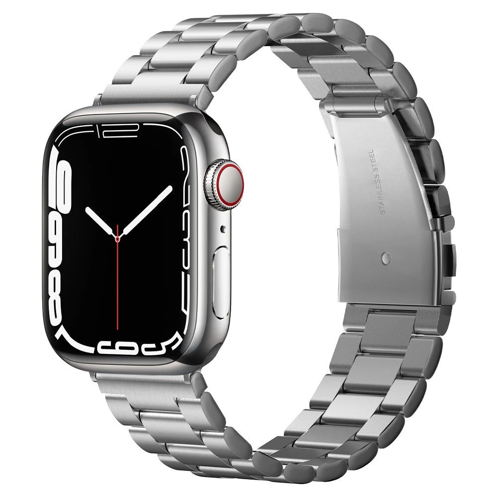 Spigen Modern Fit Band for Apple Watch 4/5/6/7/8/9/SE/Ultra (42/44/45/49 mm) - Silvereng