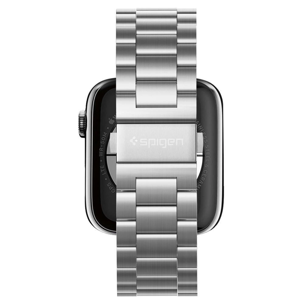 Spigen Modern Fit Band for Apple Watch 4/5/6/7/8/9/SE/Ultra (42/44/45/49 mm) - Silvereng