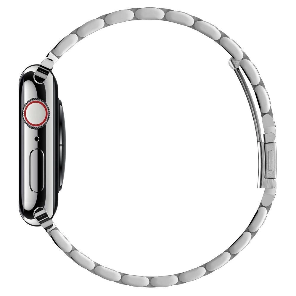 Spigen Modern Fit Band for Apple Watch 4/5/6/7/8/9/SE/Ultra (42/44/45/49 mm) - Silvereng