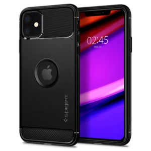 Spigen Rugged Armor iPhone 11 Case - Matte Blackeng