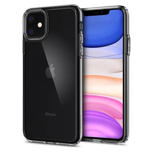 Spigen Ultra Hybrid iPhone 11 Case - Cleareng