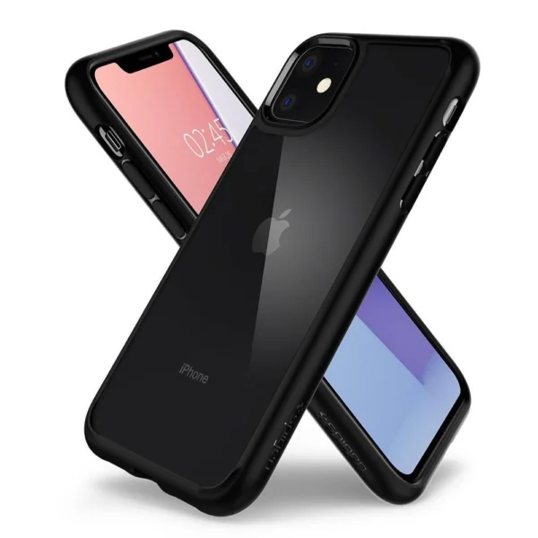 Spigen Ultra Hybrid iPhone 11 Case - Matte Blackeng