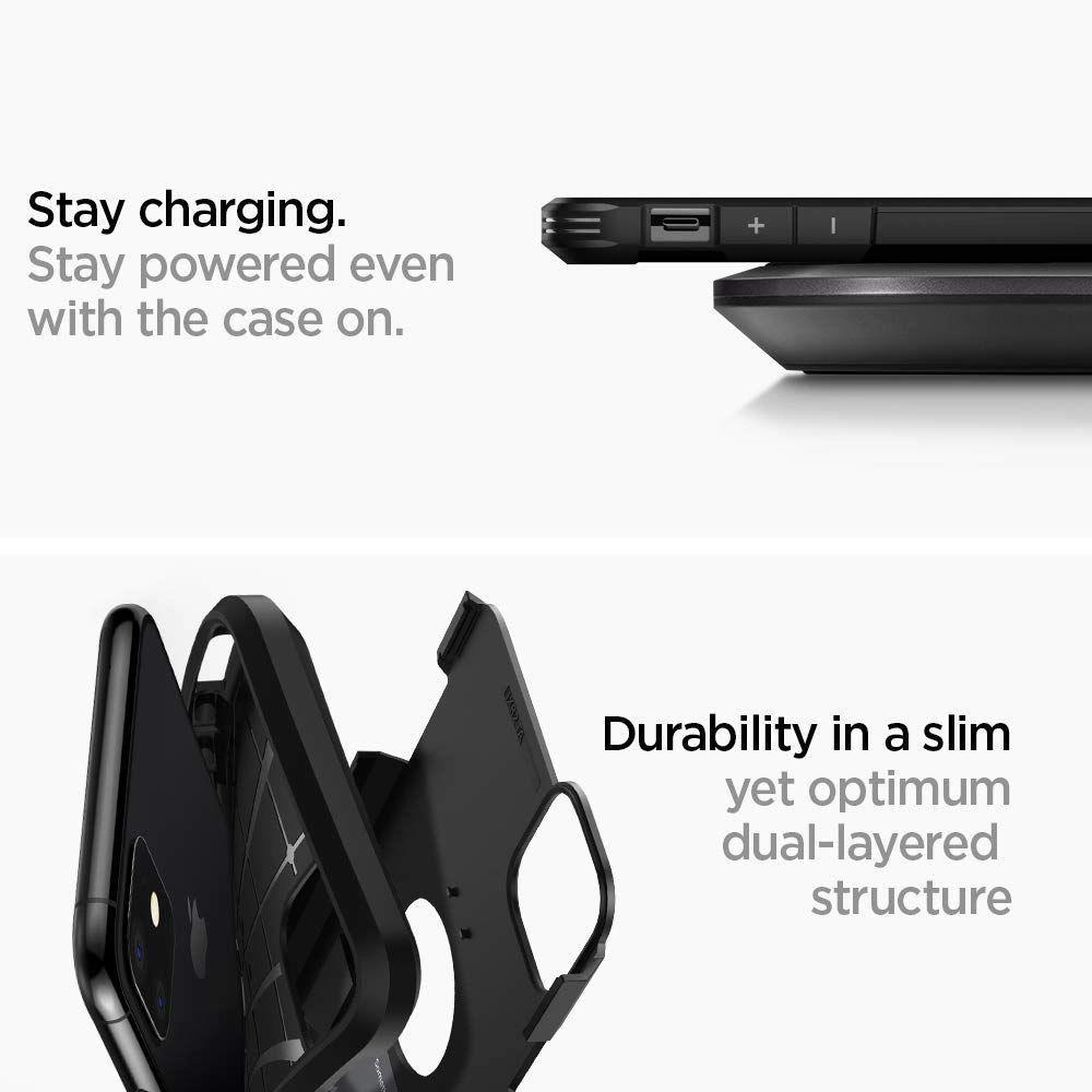 Spigen Tough Armor iPhone 11 Case - Blackeng