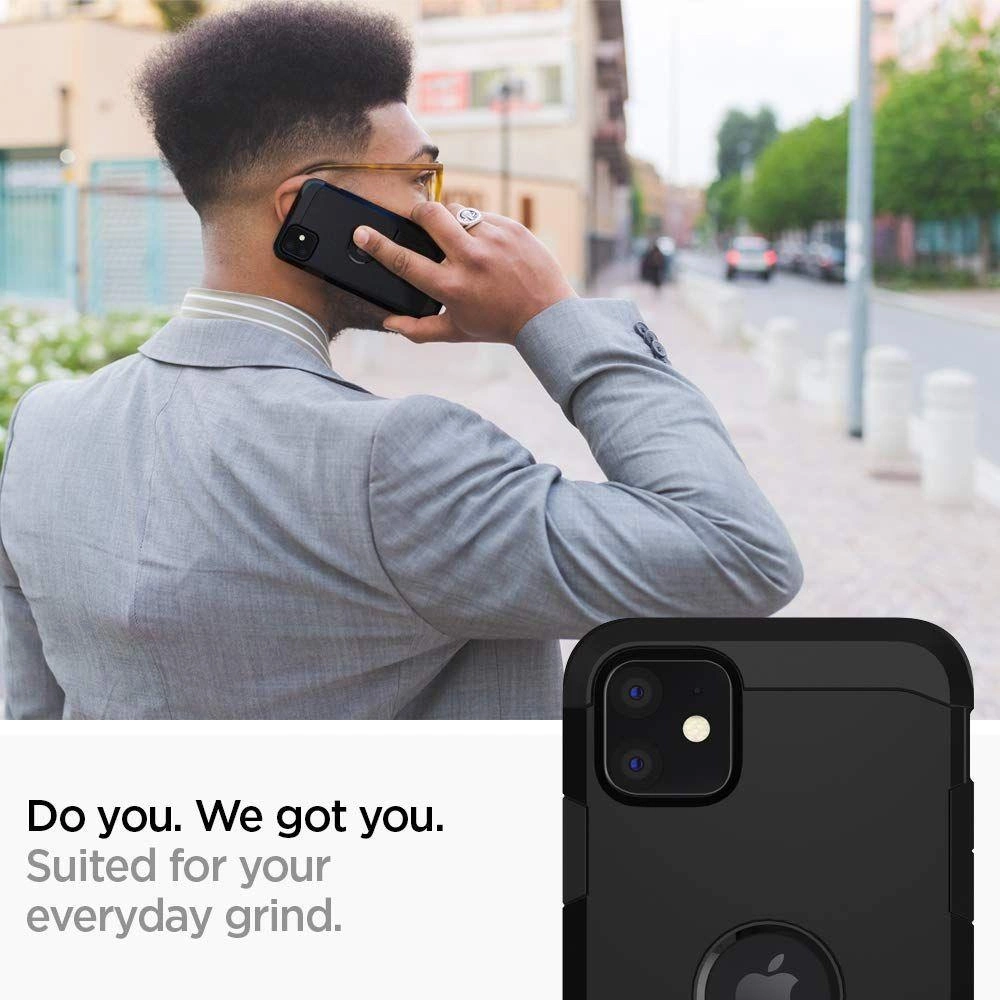 Spigen Tough Armor iPhone 11 Case - Blackeng