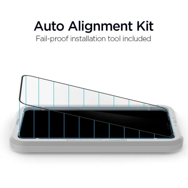 Spigen ALM Glass FC Tempered Glass for iPhone 11 Pro Max - Blackeng