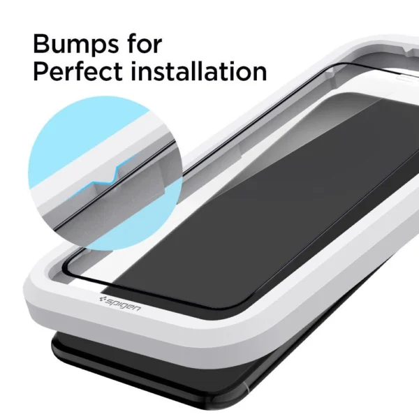 Spigen ALM Glass FC Tempered Glass for iPhone 11 Pro Max - Blackeng