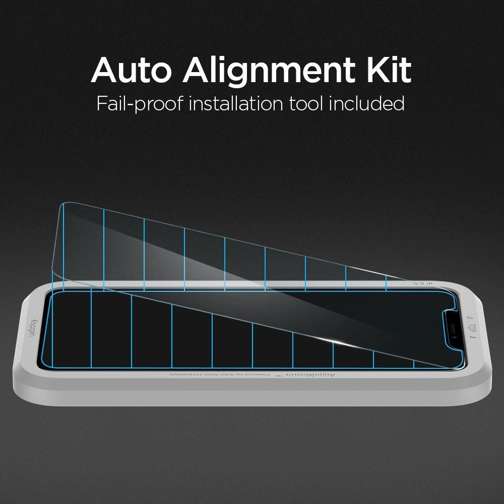 Spigen ALM Glas.tR Slim tempered glass for iPhone 11 / XR - 2 pcs.eng