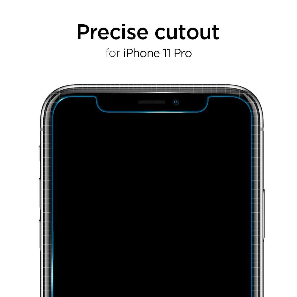 Spigen ALM Glas.tR Slim tempered glass for iPhone 11 / XR - 2 pcs.eng