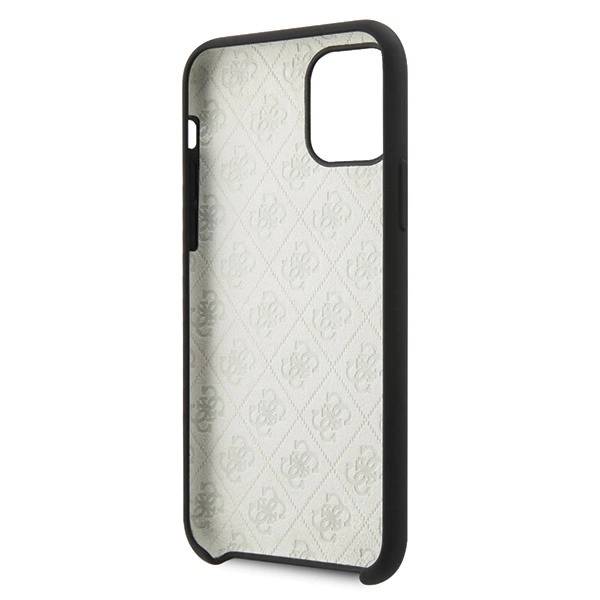 Guess GUHCN58LS4GBK iPhone 11 Pro black/czarny hard case Silicone 4G Tone On Toneeng