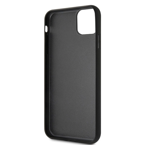 Guess GUHCN65LGMLBK iPhone 11 Pro Max black/black hard case Glitter Logoeng