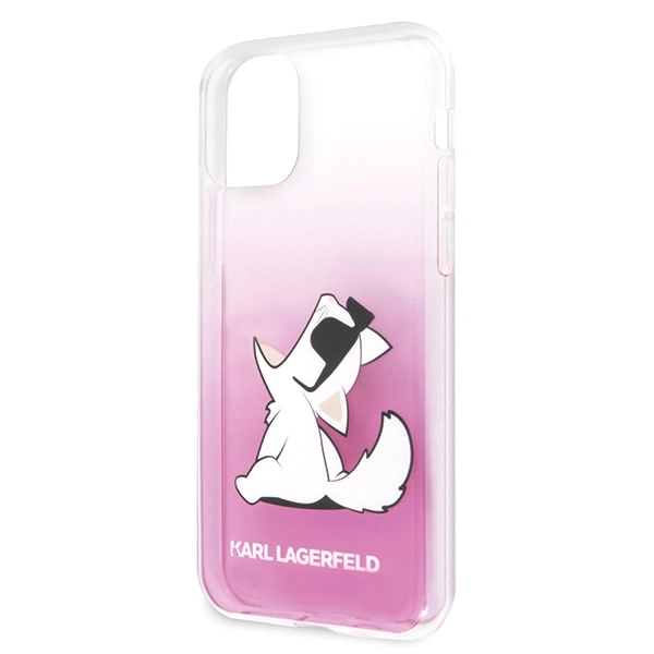 Karl Lagerfeld Choupette Fun iPhone 11 Pro Case - Pinkeng