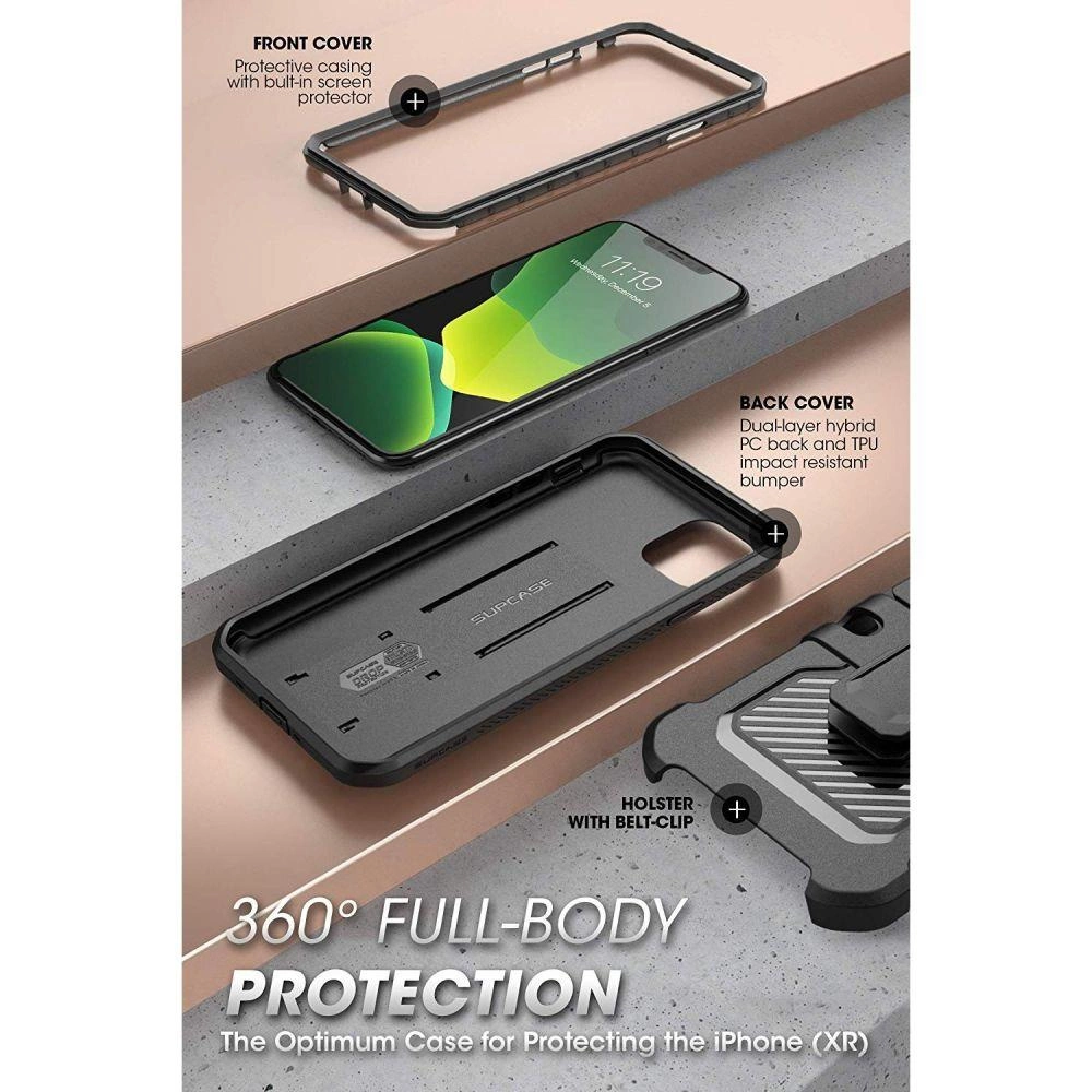 Supcase Unicorn Beetle Pro iPhone 11 Case - Blackeng