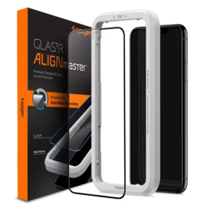 Spigen ALM Glass FC Tempered Glass for iPhone 11 / XR - Blackeng