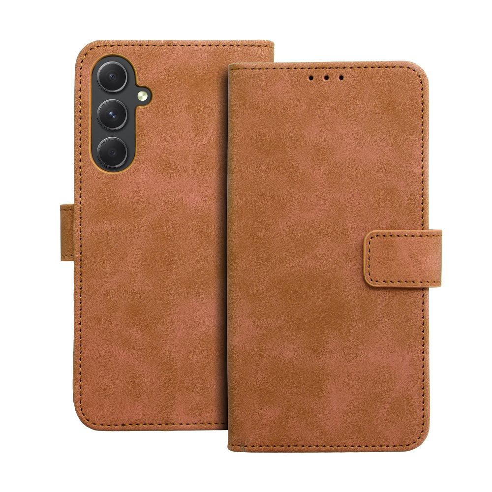54f848bf0385b9f36c39b8b8d494cd7b TENDER Book Case for SAMSUNG A54 5G brown