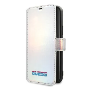 Guess GUFLBKN65BLD iPhone 11 Pro Max silver/silver book Iridescenteng