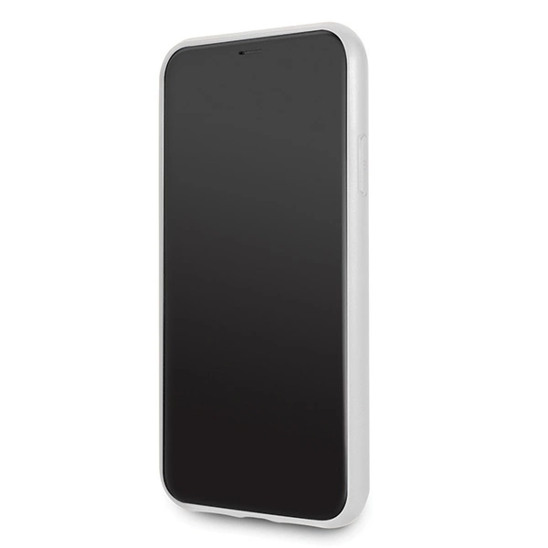 Guess GUHCN58HYMAWH iPhone 11 Pro biały/white Marbleeng