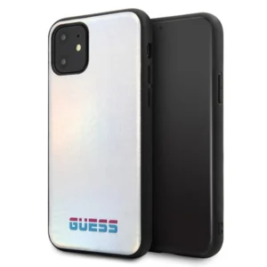 Guess GUHCN65BLD iPhone 11 Pro Max silver/silver hard case Iridescenteng