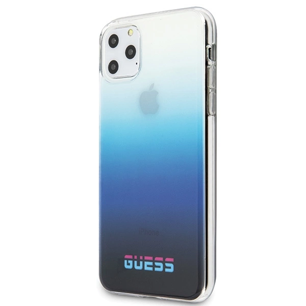 Guess GUHCN65DGCNA iPhone 11 Pro Max blue/gradient blue hard case Californiaeng