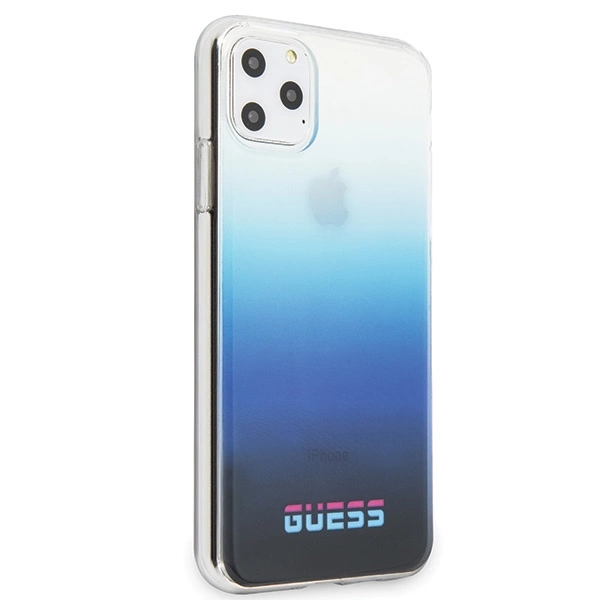 Guess GUHCN65DGCNA iPhone 11 Pro Max blue/gradient blue hard case Californiaeng