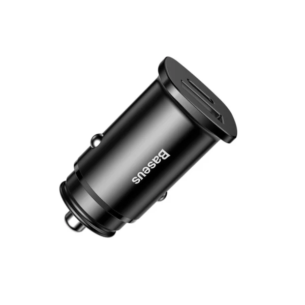 Baseus Square PPS smart car charger with USB Quick Charge 4.0 QC 4.0 and USB-C PD 3.0 SCP ports black (CCALL-AS01)eng
